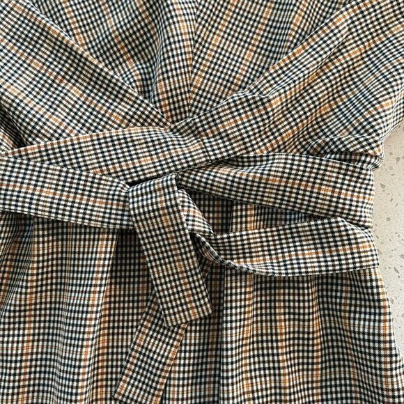 NWT Cubic Dress Womens Plaid- measurements in photos - Picture 13 of 14